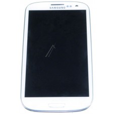 Samsung i9300 S3 ekranas su lietimui jautriu stikliuku ir rėmeliu originalus
